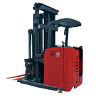 1.0t 1.5t Electric Three Way Forklift Pallet Stacker For Narrow Aisle