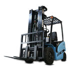 Large Electric Warehouse Forklift Sit Down Forklift Lifting Equipment Blue
